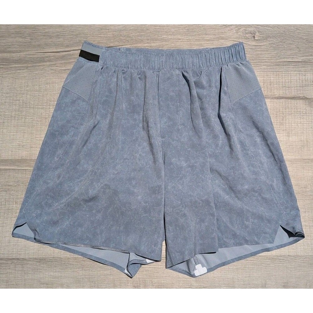 Lululemon Surge Shorts 6" Mens Size Small Lined Blue